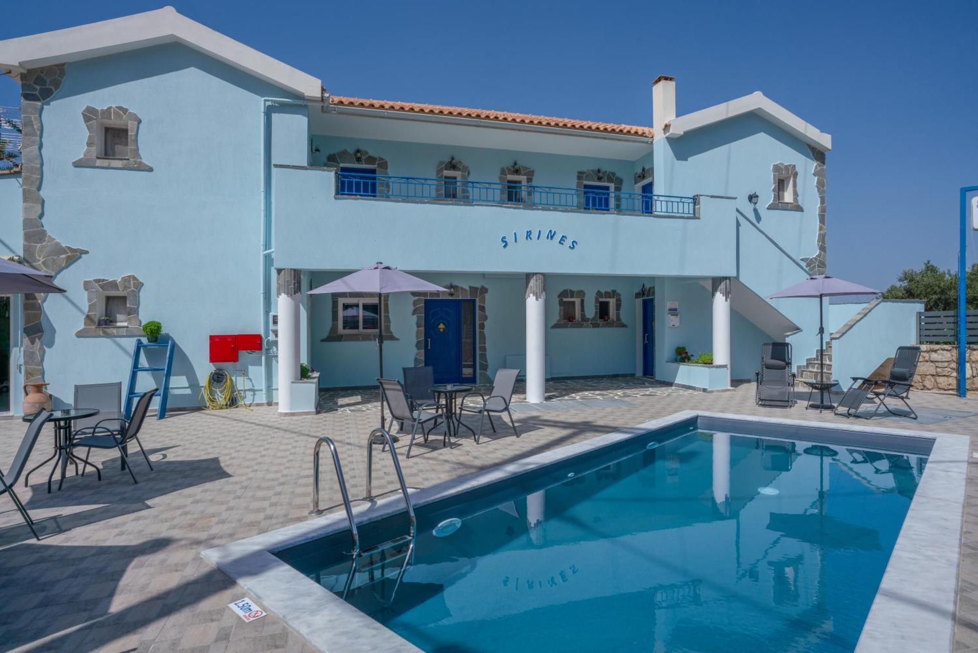 Sirines Aparthotel Vlachata Exterior foto